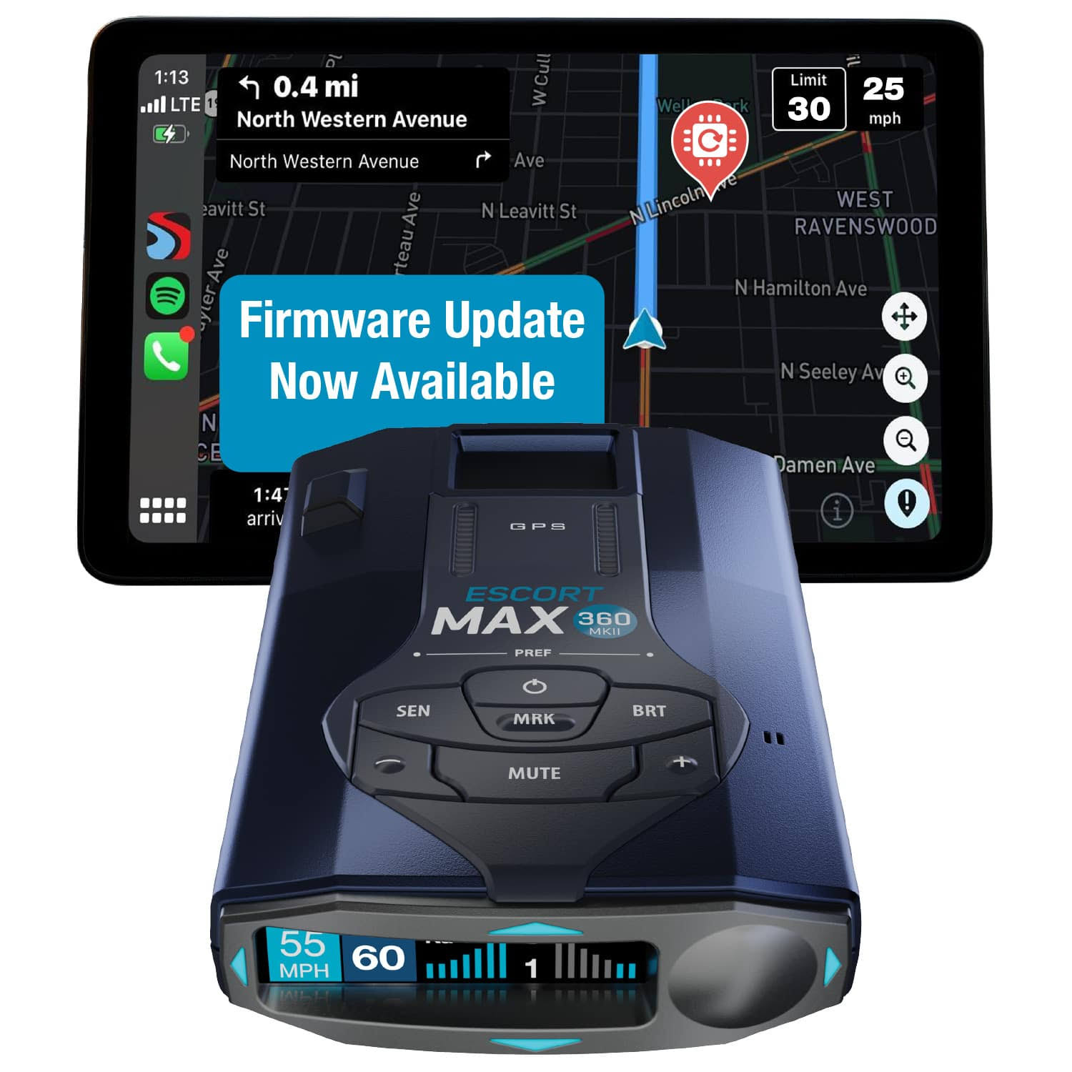 Escort MAX 360 MKII Bluetooth Radar Detector