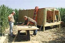 If building a permanent blind, one important feature is. My Ultimate Duck Blind