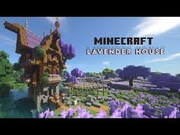 D the easiest task possible! Minecraft Lavender Witch House Speedbuild Youtube Minecraft Farm Minecraft Enchantments Witch House