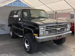 The first generation k5 blazer was made from 1969 to 1972. Used 1987 Chevrolet Blazer Silverado For Sale 16 750 Sportscar La Stock A1237