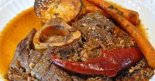 Portuguese Braised Beef Shanks Recipe