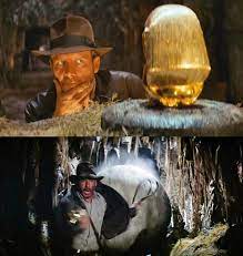 Indiana Jones Ball Run Blank Template Imgflip