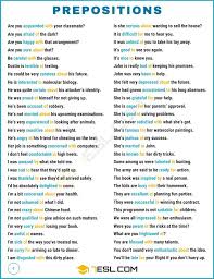 Preposition Definition Rules And Examples Of Prepositions In Grammar 7 E S L Learn English Grammar Learn English Vocabulary English Phrases
