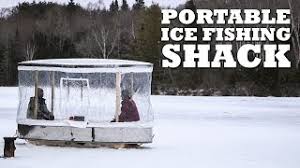Yetti outdoors, has the insert your naming version here for you! Diy Portable Ice Fishing Shack Youtube