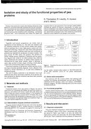 Nos astuces contre la rétention d'eau. Pdf Isolation And Study Of The Functional Properties Of Pea Proteins