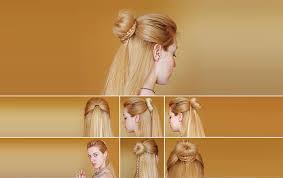 From the front, it will look like you have a shorter cut. 5 Creative Ways To Shorten Your Hair Without Cutting It