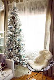 Swingncocoa White Christmas Tree White Christmas Trees Pencil Christmas Tree Slim Christmas Tree
