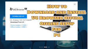 Uc web browser is available in multiple languages and can be used on windows, java, ios, and android. How To Download And Install Uc Browser Official Offline Installer For Pc Best Browser For Pc Youtube