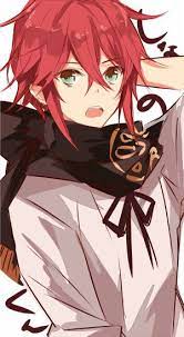 Pin By Kuna On Fan Art Tkrb Touken Ranbu 02 Anime Boy Hair Anime Red Hair Red Hair Anime Guy
