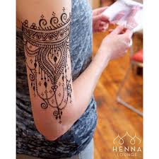 One Of My Customers Reading The After Care Instructions Henna Burningman Armband Mehndi Hennapro Brc Blackrockcity Henna Tattoo Designs Henna Arm Tattoo Cute Henna