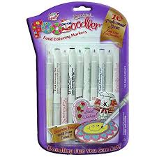 Customized pens, pens decorations ideas using commons materials (washi tape, colored paper, markers, nail polish.). 10 X Foodoodler Edible Ink Pens Markers Fineliners For Cake Decorating Buy Online In Aruba At Desertcart Productid 48685047