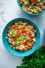 Allow one side to form a golden crust before flipping it over, . Quick Easy Tuna Fried Rice Hint Of Healthy