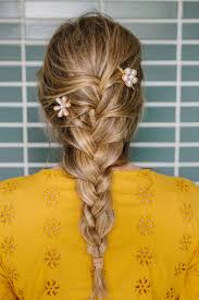 Hold the left section in your left hand and the right section in your right hand. How To French Braid An Easy Step By Step Tutorial For A Relaxed French Braid The Effortless Chic