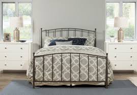 Headboards and footboards are designed to give beds a beautiful and inviting look. Warwick King Bed Set Without Rails Gray Bronze