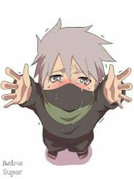 Ohhhh Poor Baby Don T Cry I Ll Hold You Anime Chibi Naruto Cute Naruto Kakashi