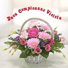 Buon Compleanno Violeta Composizioni Floreali Decorazioni Floreali Composizioni Floreali Moderne
