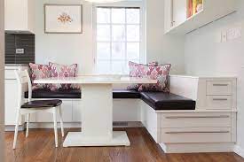 Length 150, depth of 60, height 45 cm will be set on 6 chrome legs (included). 25 Space Savvy Banquettes With Built In Storage Underneath