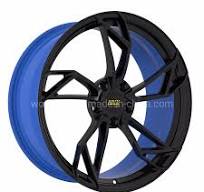 T6061-T6 Forged 18 19 20 21 22 Inch Black 5 Hole 5X114.3 Bright  Machined-Faced Aluminum Car Alloy Wheels, Aluminum Alloy Wheel Hub