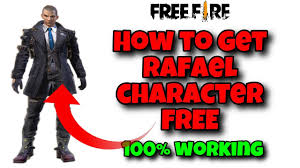 Experiente assassino, sua habilidade especial faz com. How To Get Rafael Character For Free In Free Fire Youtube
