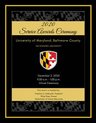 2020 UMBC Service Awards Program Book
