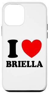 Amazon.com: iPhone 12 mini I Love Briella Case : Cell Phones & Accessories