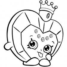 Shopkins Season 7 Big Hearted Princess Scent Coloring Page Shopkins Colouring Pages Shopkins Coloring Pages Free Printable Shopkins Drawings