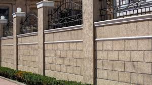 Modern masonry gray brick tile surface texture design wall background. Retaining Walls Block Walls Stone Fence Ideas American Traditional Garden By Brick Block Stone Masonry Houzz