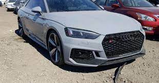 Salvage 2018 Audi Rs5 Audi Rs5 Audi Super Cars