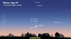 Check spelling or type a new query. Venus And Jupiter Super Close Before Dawn On August 18