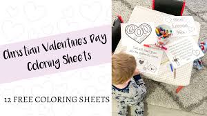 Some of the coloring page names are christian valentines click on the coloring page to open in a new window and print. Christian Valentine Coloring Sheets Our Faith Filled Home