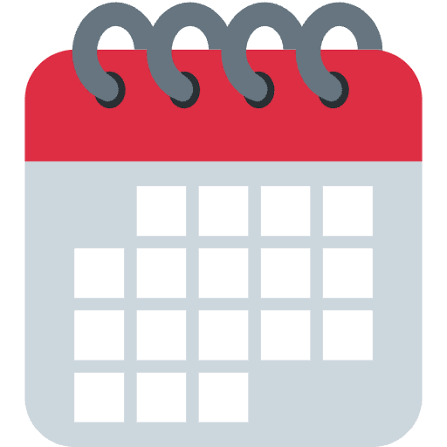 Calendar Emojis, Elements and Symbols - Download Free PNG & SVG