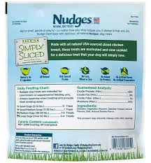 Simply Sliced All Natural Chicken Breast Dog Treats Nudges