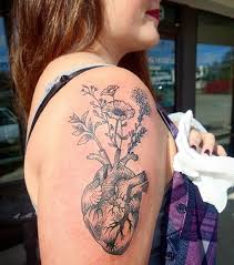 This is one of the famous and most widely preferred tattoo designs universally. Top 30 Anatomical Heart Tattoos Popular Anatomical Heart Tattoo Design