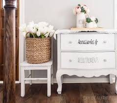 Furniture, cabinets, walls, floors, tiles, picture frames, lamps, and a whole lot more. Top Coat Protection Options For Chalky Painted Furniture Diy Beautify Creating Beauty At Home