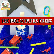 These diy alphabet story stones are easy to make. Fire Truck Activities For Preschoolers Pre K Pages