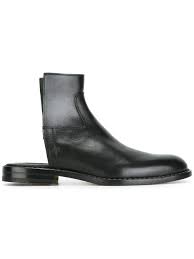 Shop over 230 top maison margiela men's boots and earn cash back from retailers such as farfetch, italist, and ssense and others such as vestiaire collective and yoox.com all in one place. Maison Margiela Leather Cut Off Boots In Black For Men Lyst