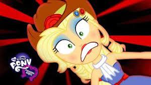 Here's aj, finally got to do her tonight. My Little Pony Equestria Girls Make Up Shake Up Canterlot Short Youtube