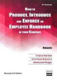 Regardless of salary quantum, are employed Books Kinokuniya How To Produce Introduce And Enforce An Employee Handbook In Your Company Malaysia Rp Baskaran 9789839153262