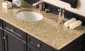 We also carry a full line of sunset granite can help you select the right sink and faucet combination to make your kitchen and bathroom vanity look stylish and elegant for years. Bathroom Countertop Dad S Construction Best Local Contractor