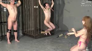 Japanese GAL shoots masochistic man with air gun - XNXX.COM