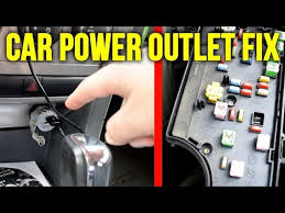 How To Fix The Power Outlet Or Cigarette Lighter In Your Car 2008 Dodge Avenger