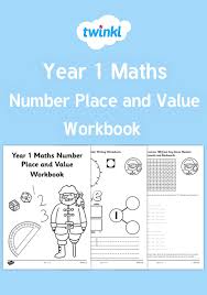 Year 1 Maths Number Place And Value Workbook Year 1 Maths Math Workbook Ks1 Maths