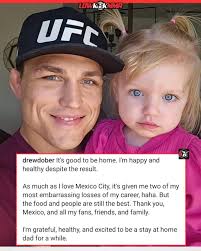 Drew Dober says he is happy and healthy despite his loss at #UFCMexico🫡