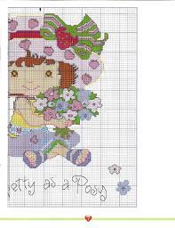 Strawberry shortcake cross stitch patterns. Strawberry Shortcake For Berry Sweet Girls Stitch Cartoon Cute Cross Stitch Cross Stitch
