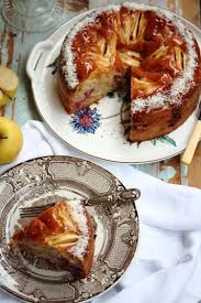 Torta di mele e cocco. Torta Di Mele Fragole E Cocco Dolci Gusti Ricetta Senza Burro