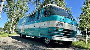 Image result for Turquoise 1968 Motor Home