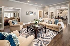 Dining room, double pedestal mahogany ding table, criss cross dining chairs, benjamin moore revere pewter, tribeca sideboard, dining room, crystal chandelier, blue grey silk drapes, mirrored chests, dining room wainscoting moulding. The Best Gray Paint Colors Updated Often Home With Keki