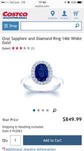 Costco Diamond Ring White Gold Rings