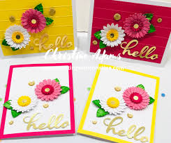 In order to get the overlay. Creating With Christine