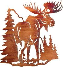 Decor home moose illustrations & vectors. Moose Home Decor Wall Art Of Moose Moose Wall Hangings